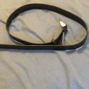 A black  belt